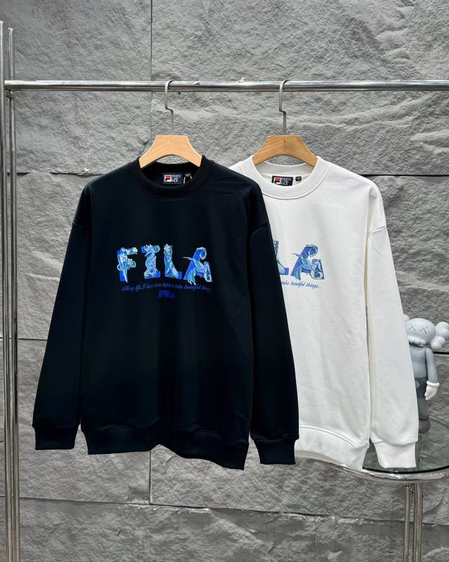 FILA 斐乐秋季新款针织连帽毛圈卫衣休闲情侣款DT902 顶级版本，细节版本1:1复刻 重磅专柜最新款！走一波！绝对私房牛货！380G高克重毛圈材质，厚重感十