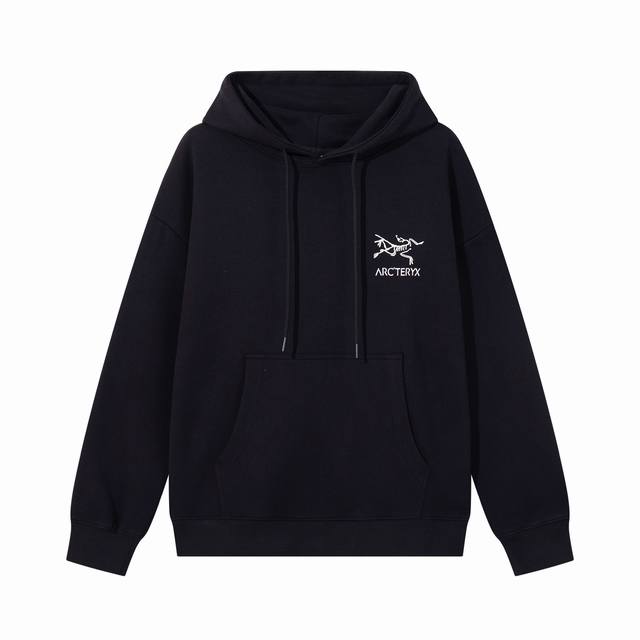 ARCTERYX 始祖鸟 24SS新款连帽卫衣，精致裁剪，高品质工艺！采用定织定染纯棉毛圈面料420克纯棉卫衣面料！图案进口数码印花工艺，耐穿耐洗久穿不变型，颜