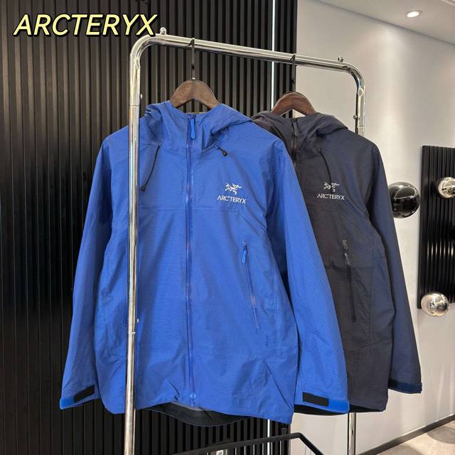 ARCTERYX始祖鸟 ALPHA SV ALPHA Jacket 未来之壳男女硬壳压胶冲锋衣 正品购入定制打版！无缝压胶工艺，带内袋！ 细节辅料全部都和柜子同