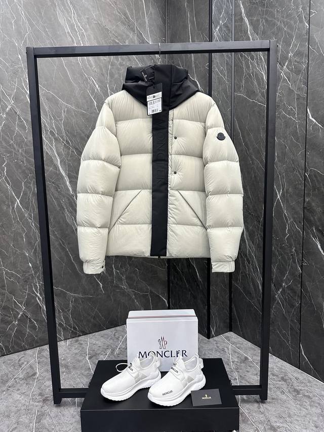 仅换码！高端产品默认配礼盒］ 特级王者Moncler Madeira黑武士 短款男士羽绒服夹克外套 我的货你拿去对比全网，输了我白送你 Madeira男士短款羽