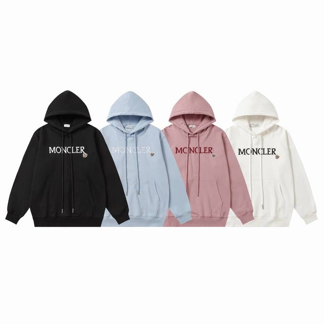 款号：853 MONCLER 蒙口刺绣连帽卫衣 蒙口 卫衣的价格其实蛮有优势的 去过专柜的应该都知道蒙口的价格不会比gucci burberry 便宜多少 只是