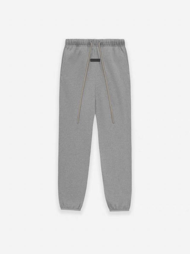 顶级版本FEAR OF GOD ESSENTIALS FOG小标硅胶LOGO男女情侣明星同款秋冬长裤卫裤 第八季最新款植绒LOGO长裤一出，可谓是爆款中的爆款，